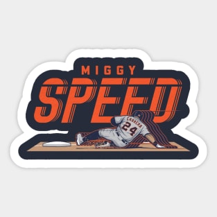 Miguel Cabrera SPEED Sticker